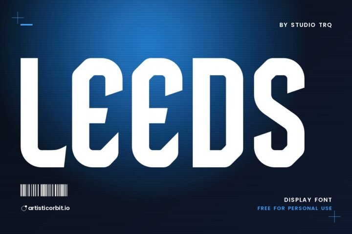 Leeds font preview
