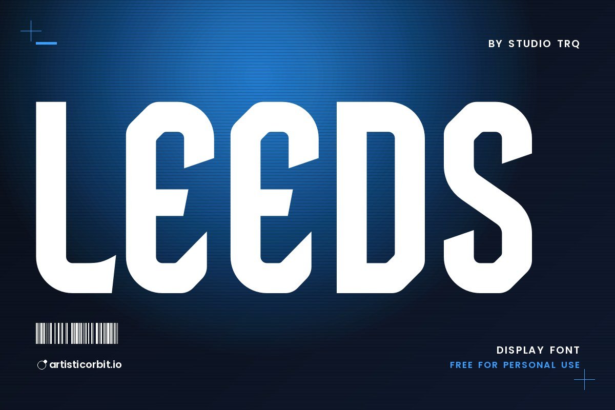 Leeds font preview