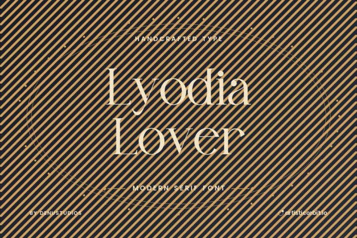 Lyodia Lover font preview