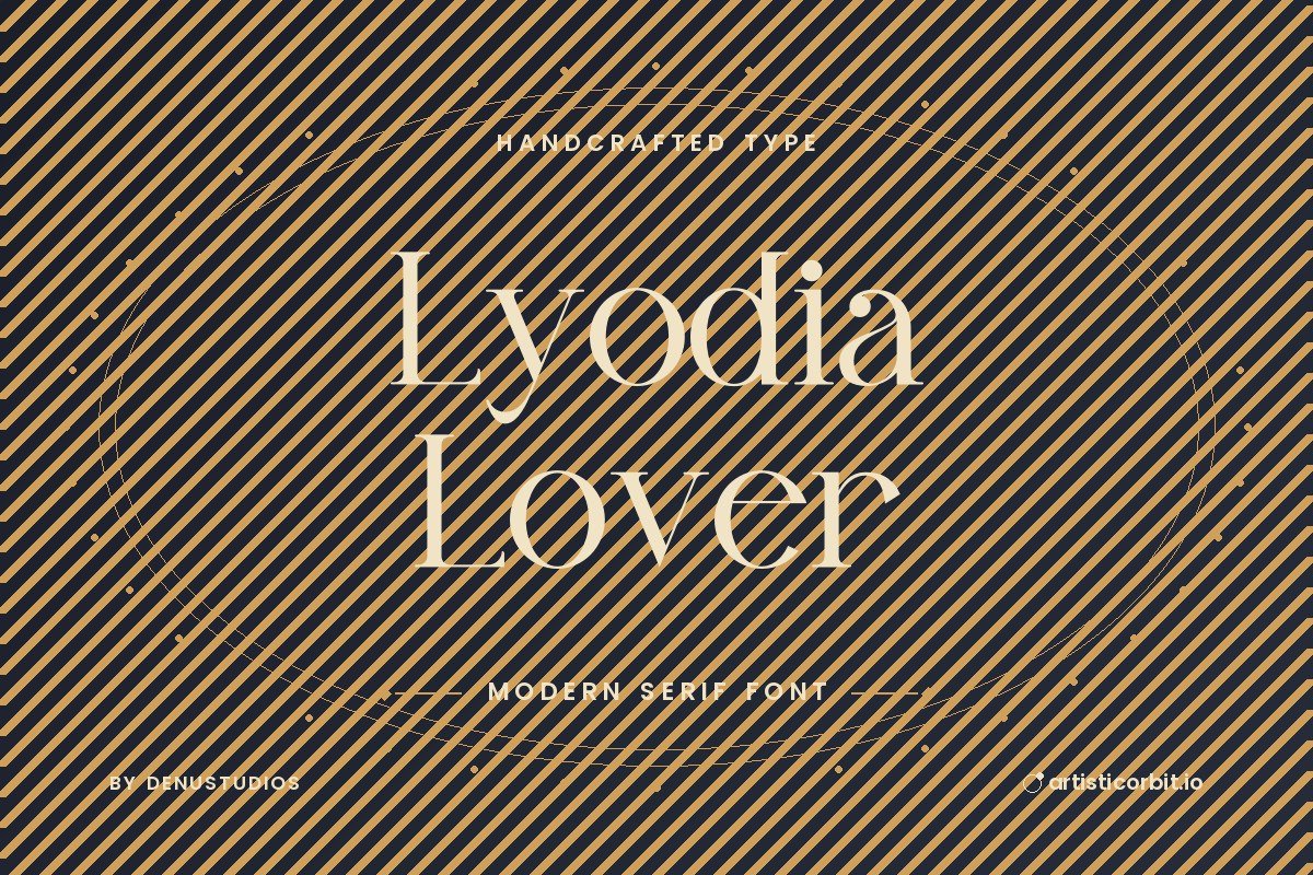 Lyodia Lover font preview