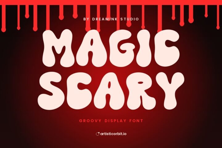 Magic Scary font preview