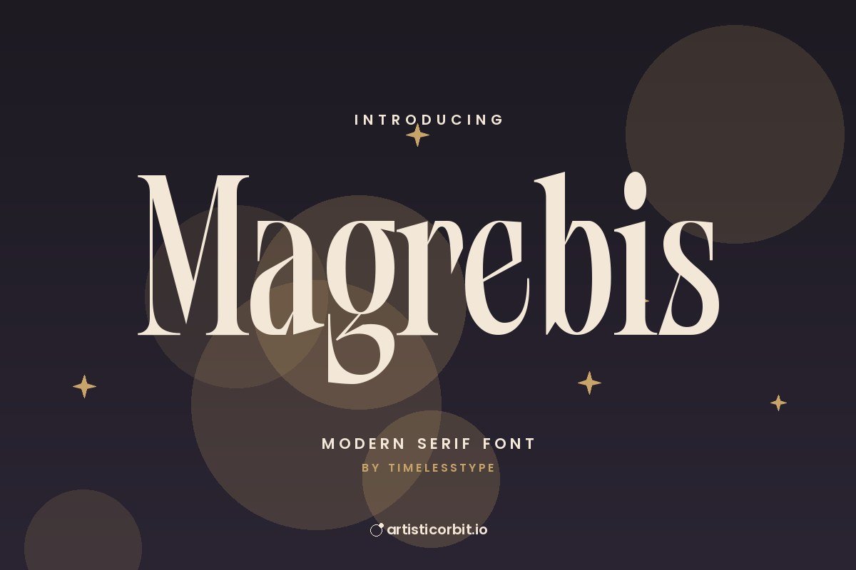 Magrebis font preview
