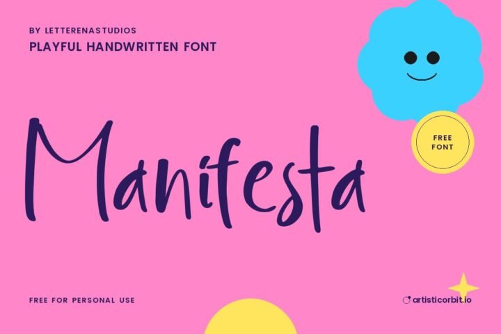 Manifesta font preview