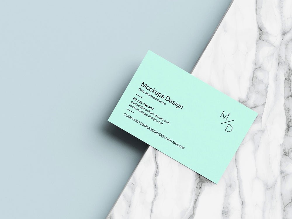 Marble Business Card Mockups