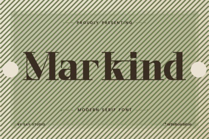Markind font preview