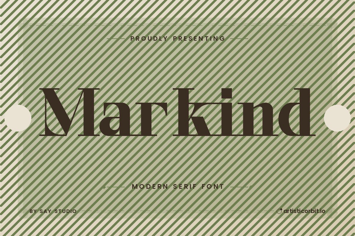 Markind font preview