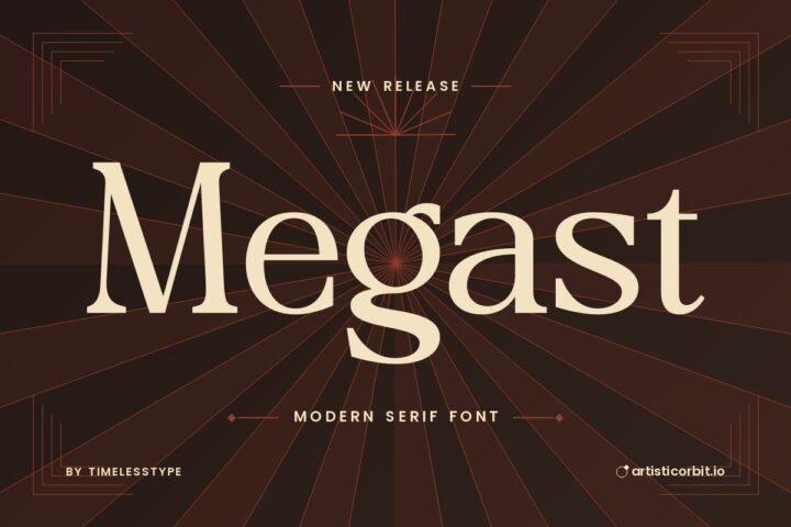 Megast font preview