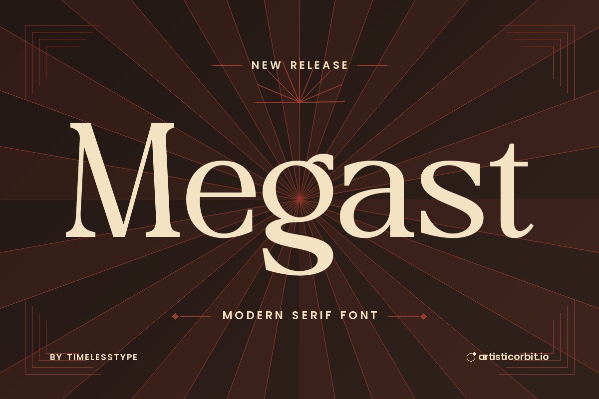 Megast font preview