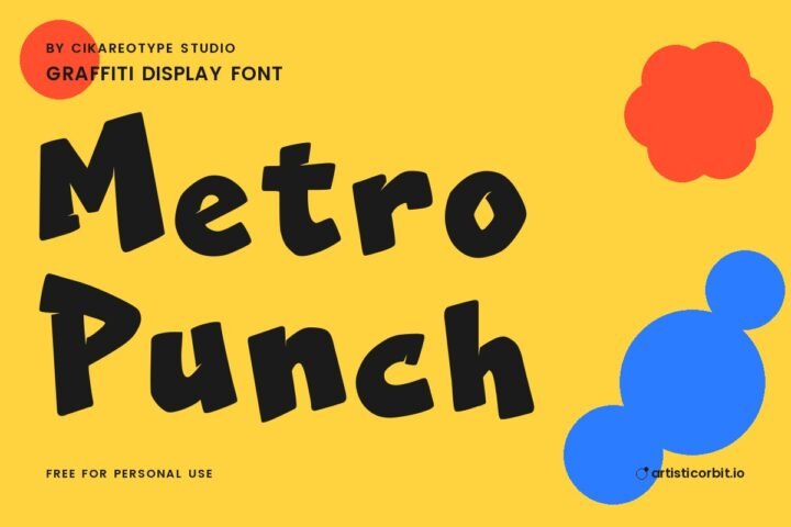 Metro Punch font preview