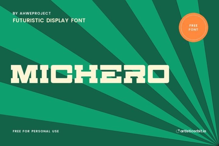 Michero font preview