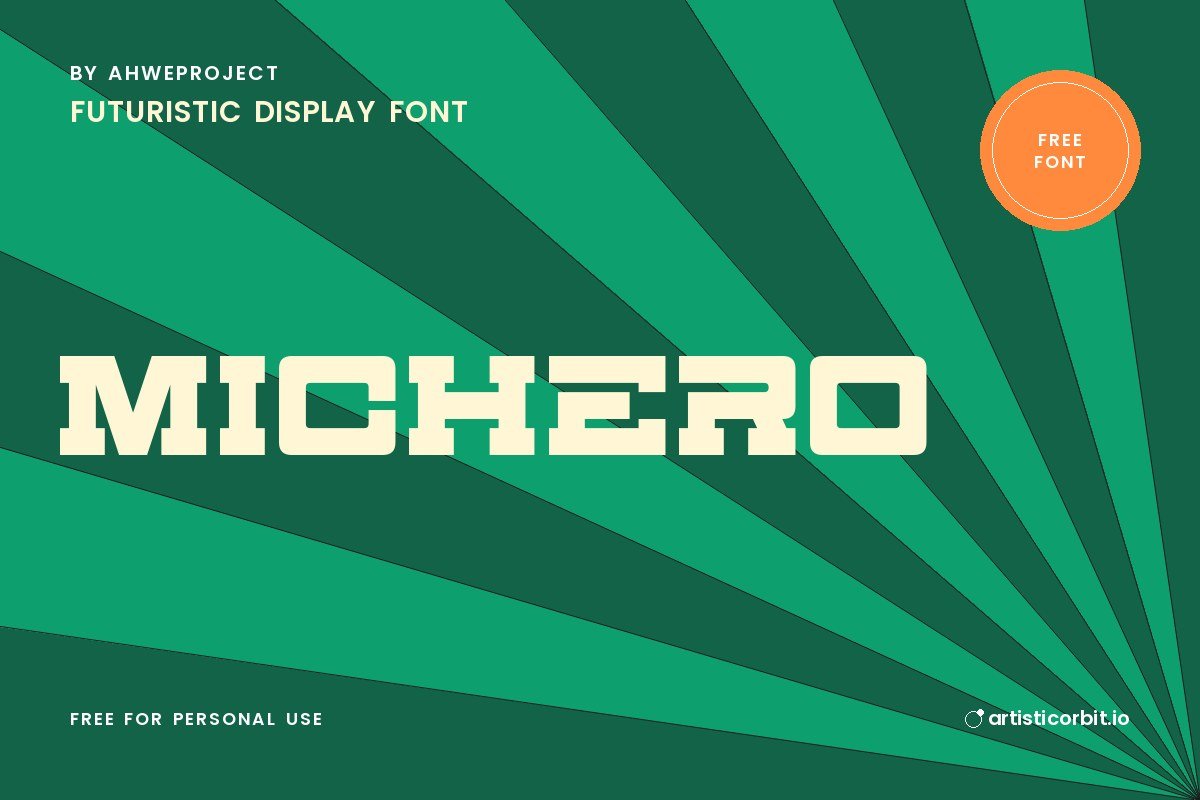 Michero font preview