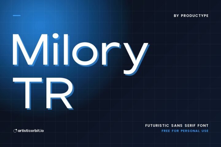 Milory TR font preview