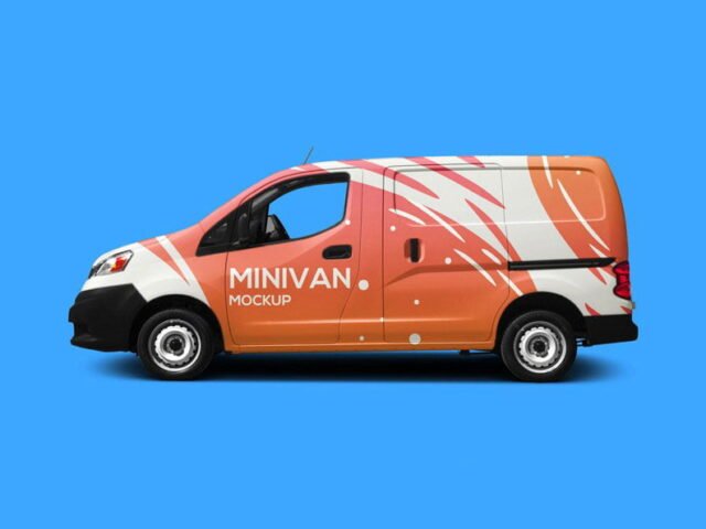 Minivan Mockup