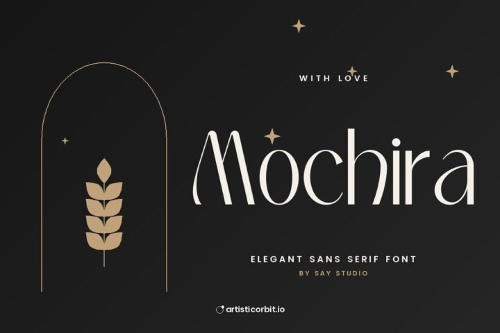 Mochira font preview