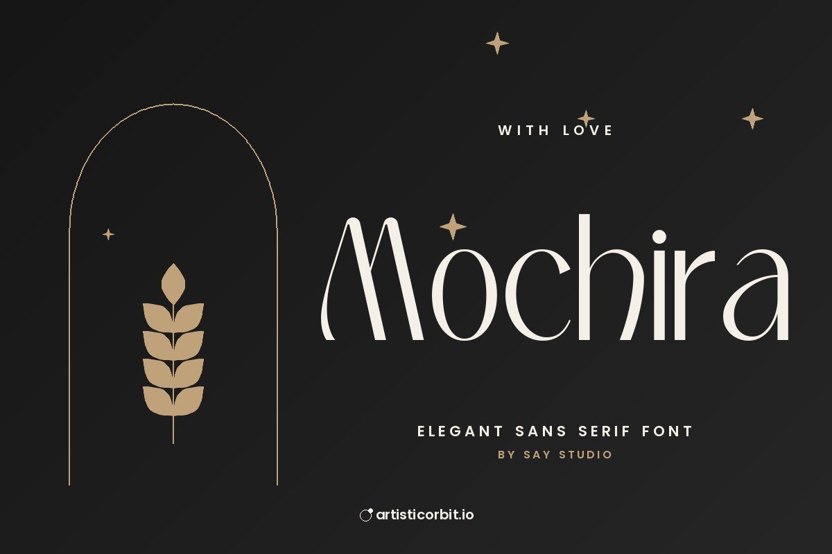 Mochira font preview