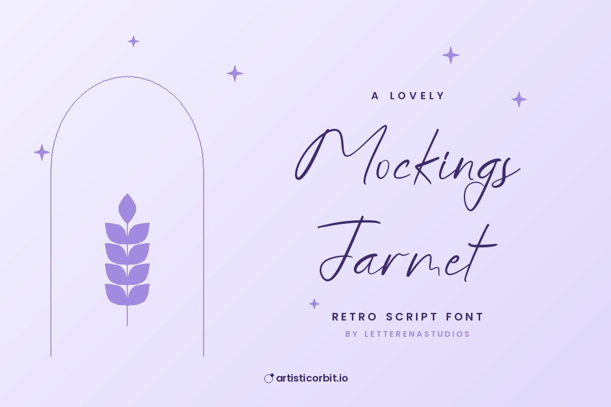 Mockings Jarmet font preview