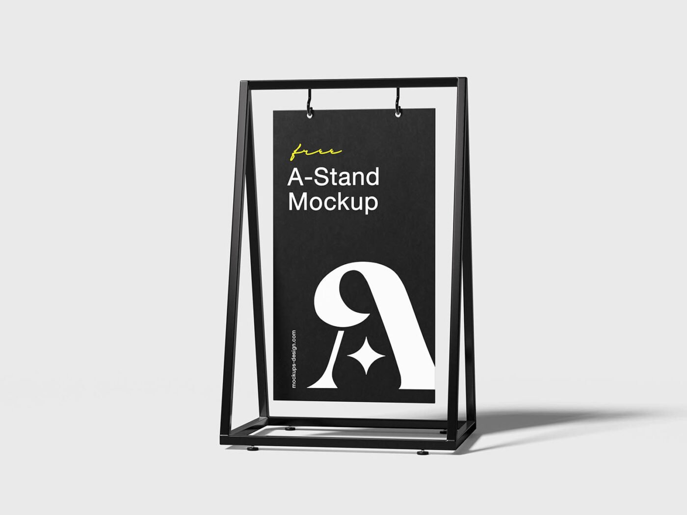 Modern A-Stand Mockup