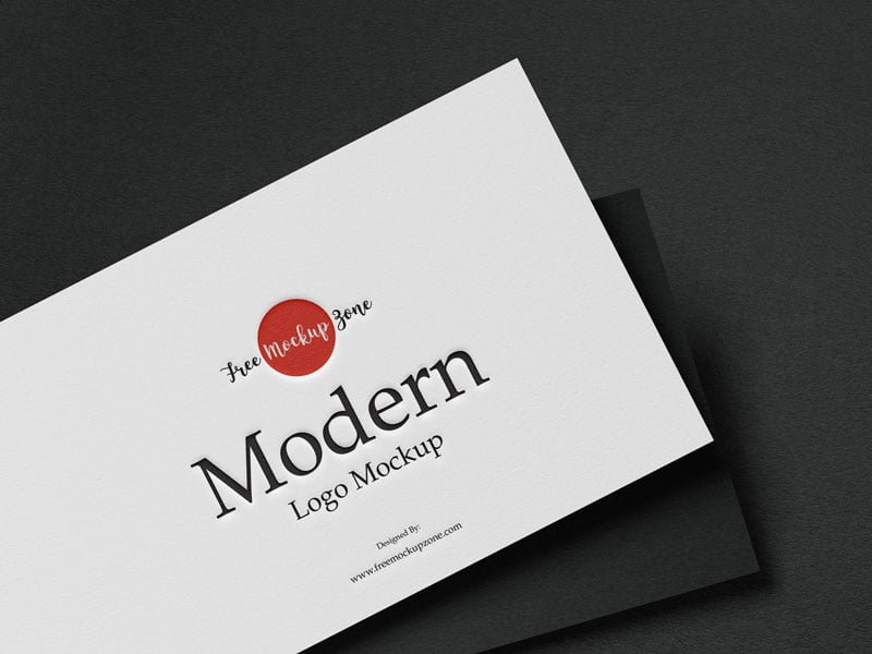Modern Logo Mockup