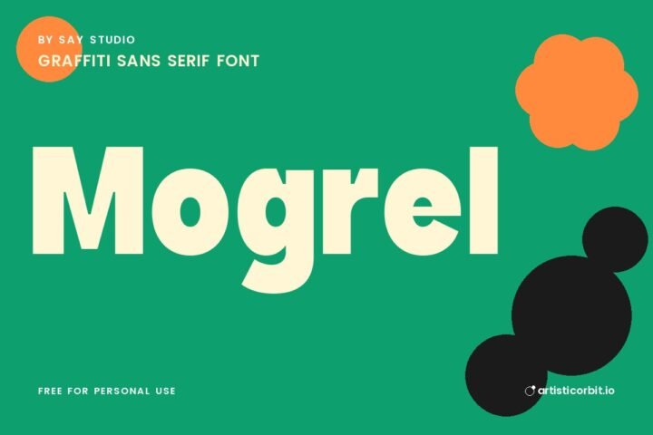 Mogrel font preview