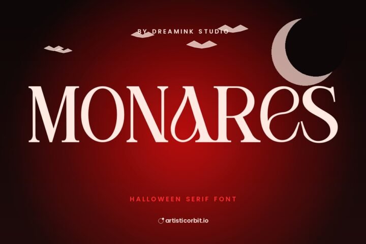 Monares font preview