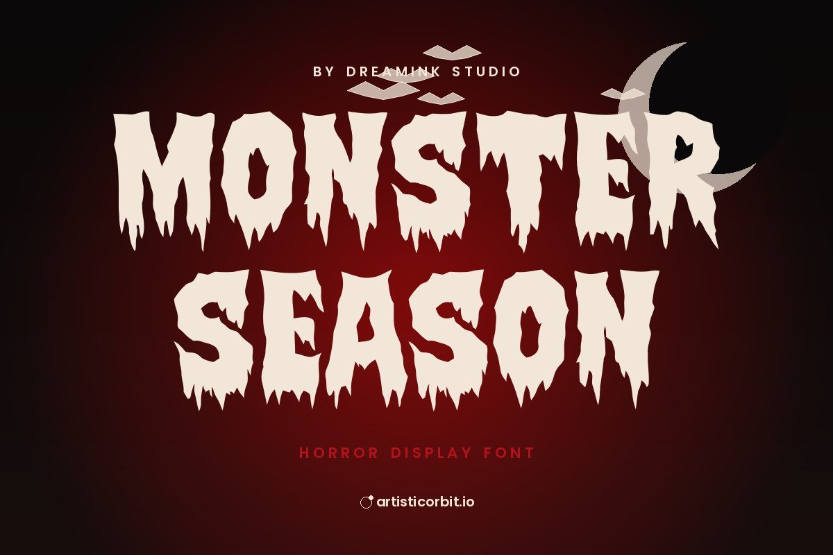 Monster Season font preview