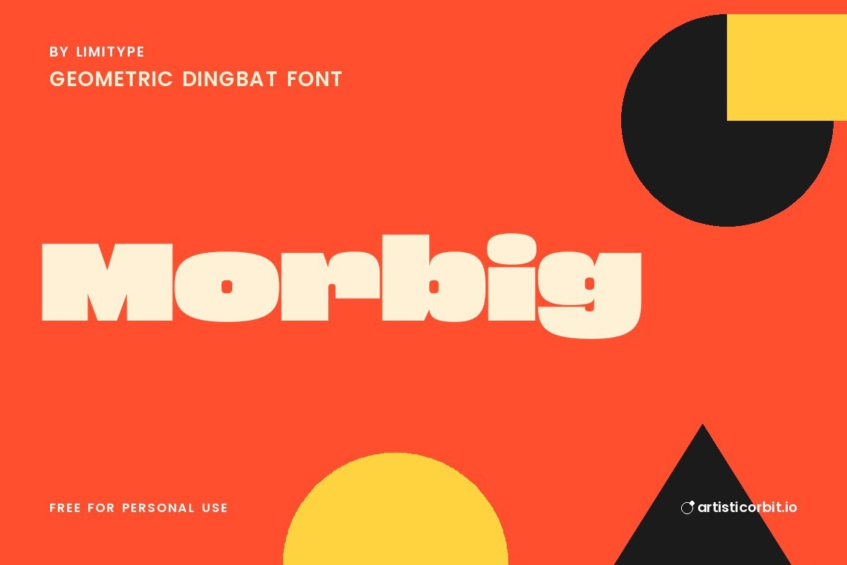 Morbig font preview