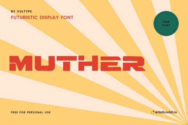 Muther font preview
