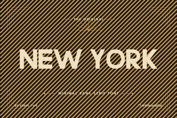 New York font preview