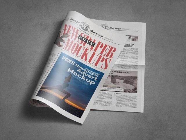 Newspaper Ad Mockup