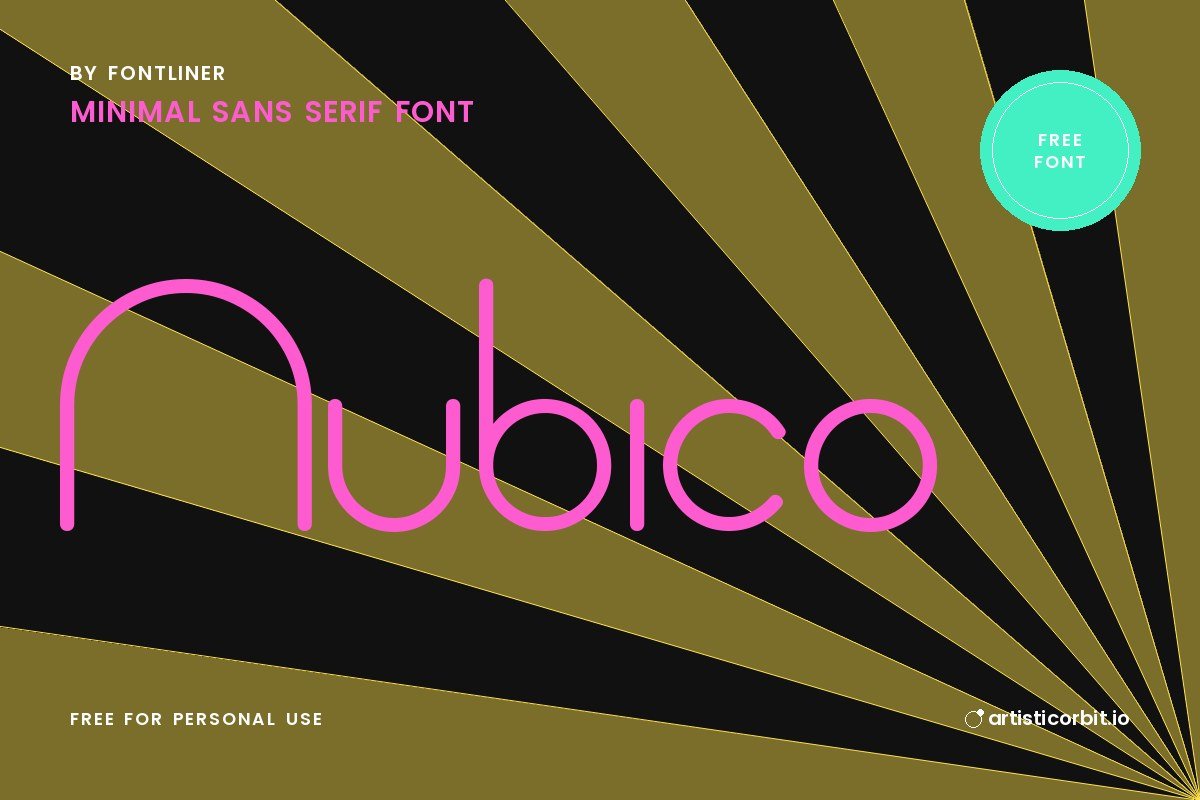 Nubico font preview
