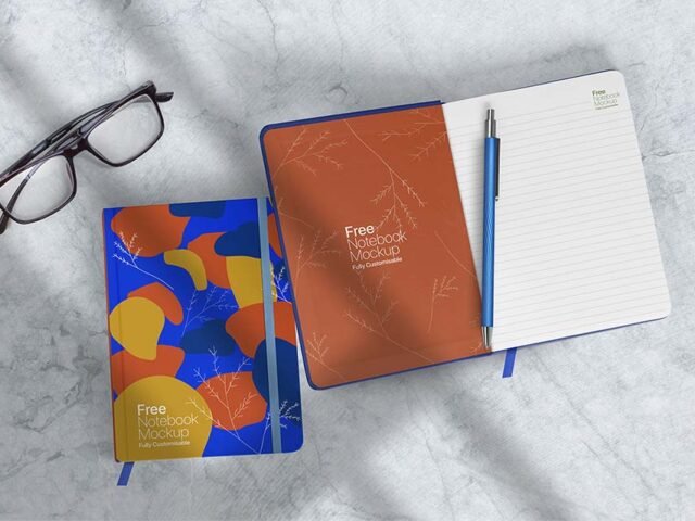 Open Notebook Mockup