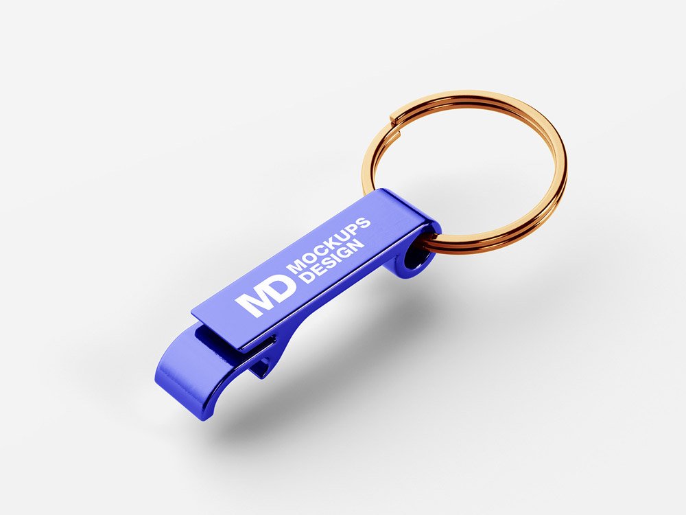 Opener Keychain Mockup