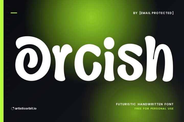 Orcish font preview