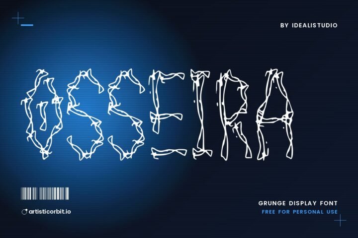 Osseira font preview