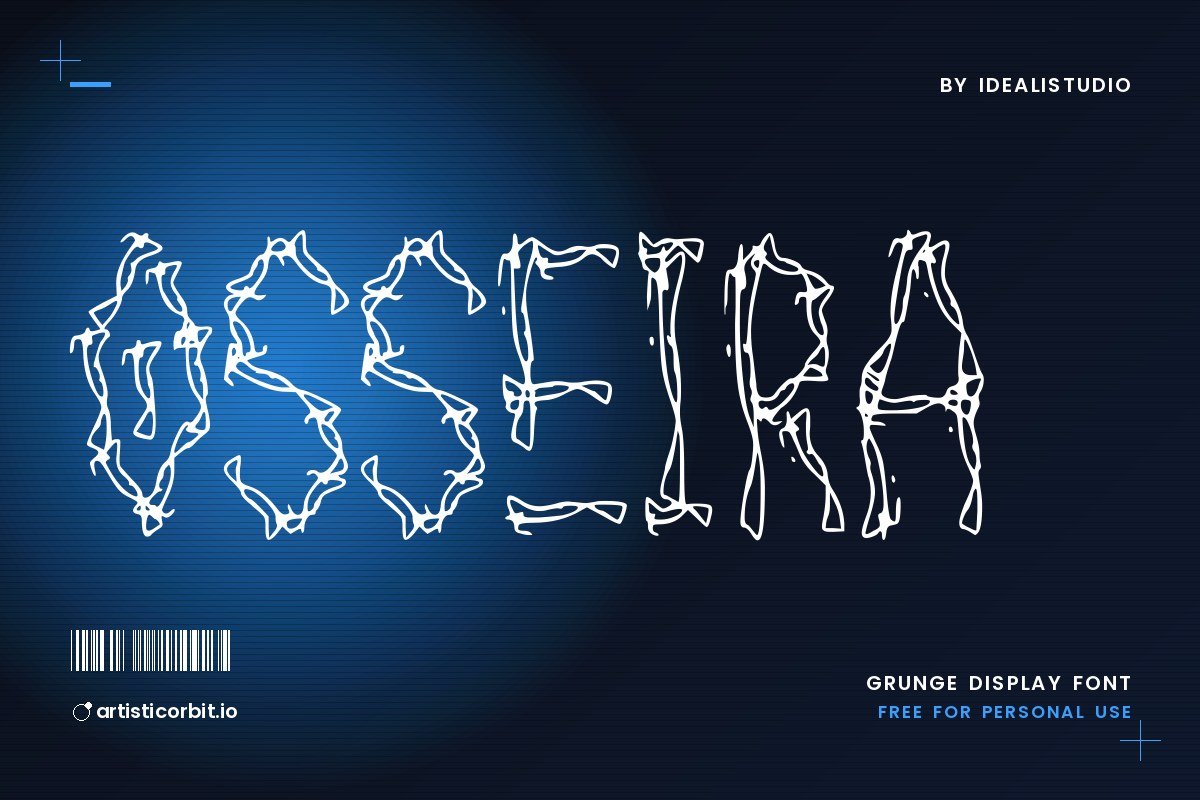 Osseira font preview