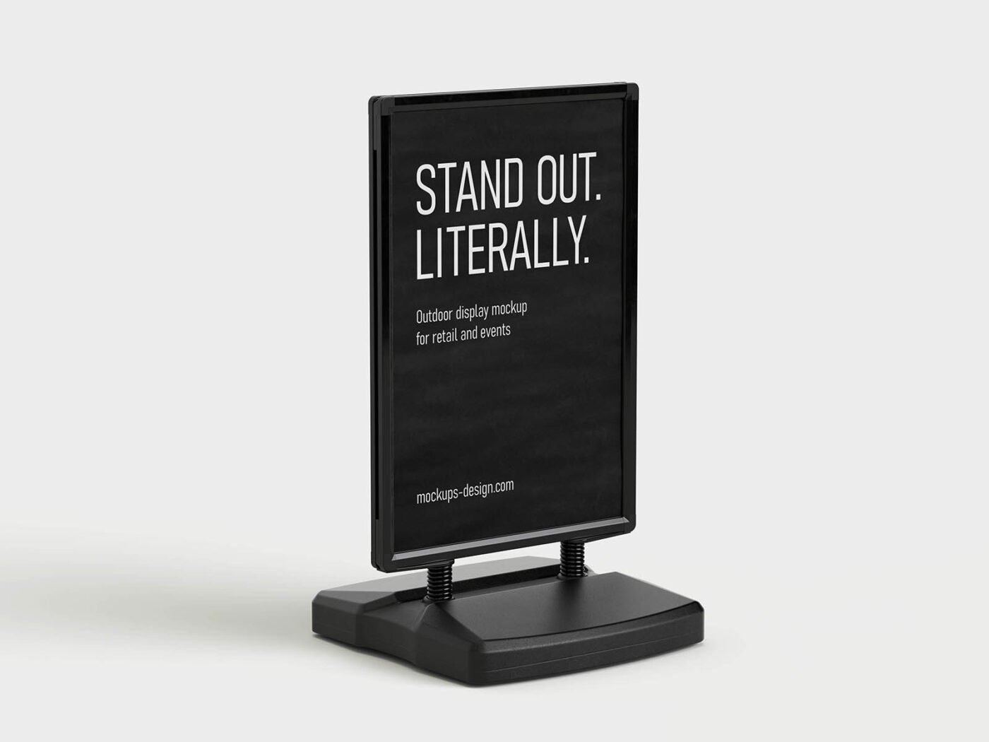 Outdoor A-stand Mockups