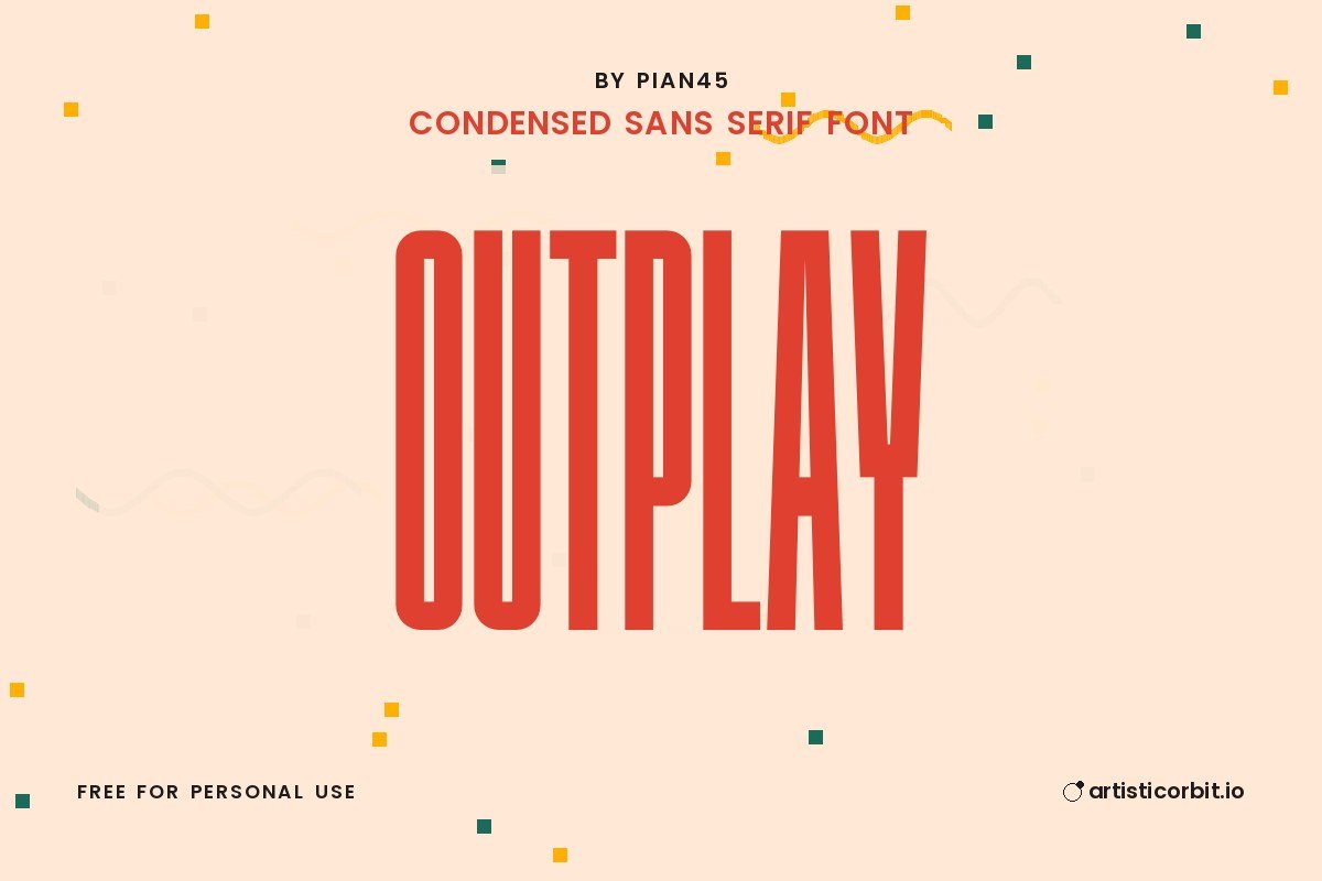 Outplay font preview