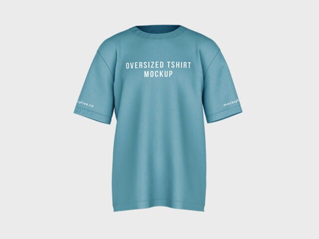 Oversized T-Shirt Mockup