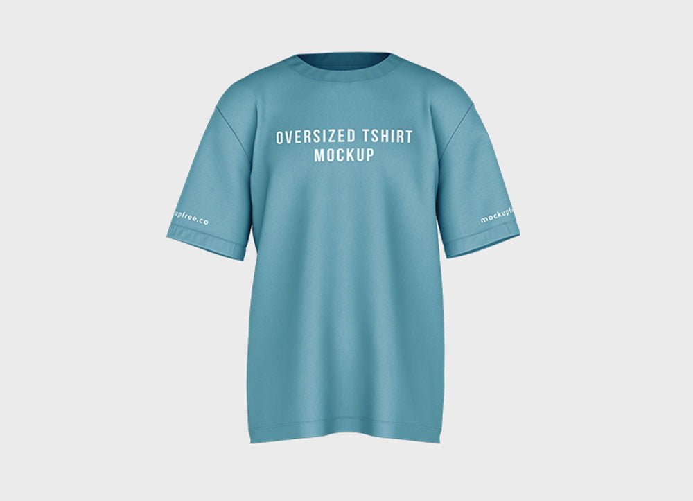 Oversized T-Shirt Mockup
