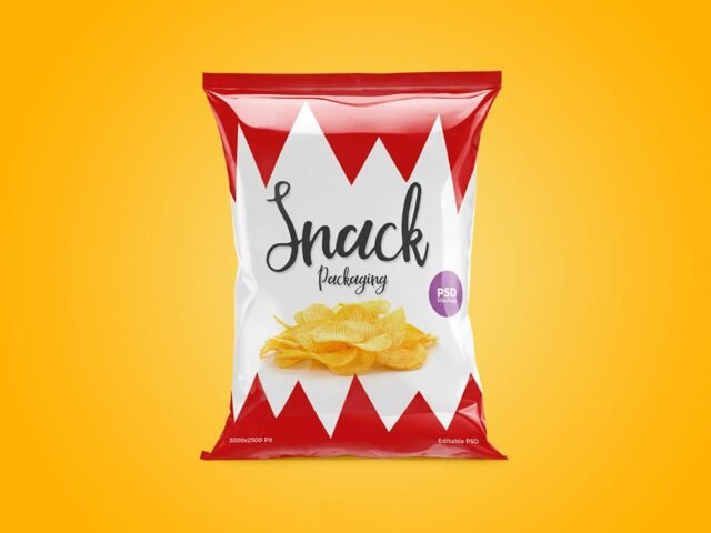 Packaging Snack Mockup