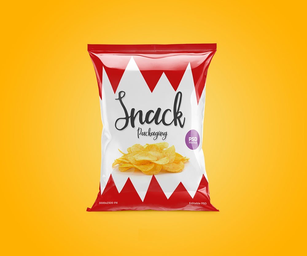 Packaging Snack Mockup