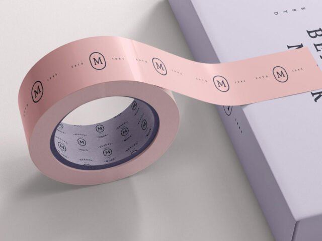 Packaging Tape Mockup