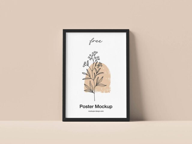 Painting Poster Frame Mockup