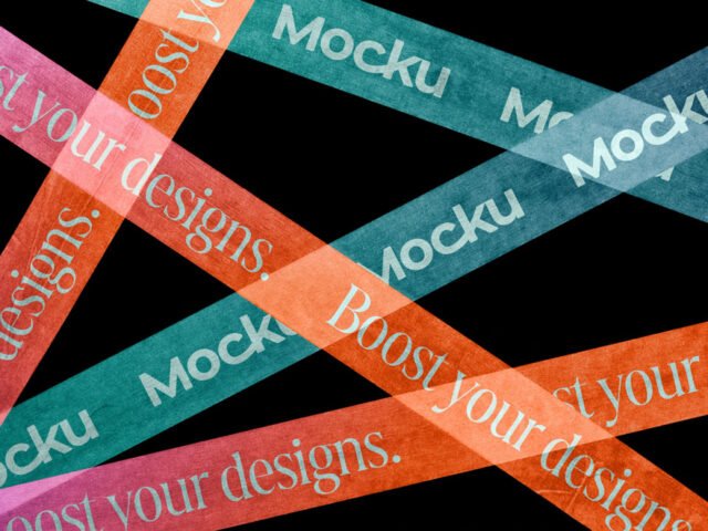 Paper Tape Mockups