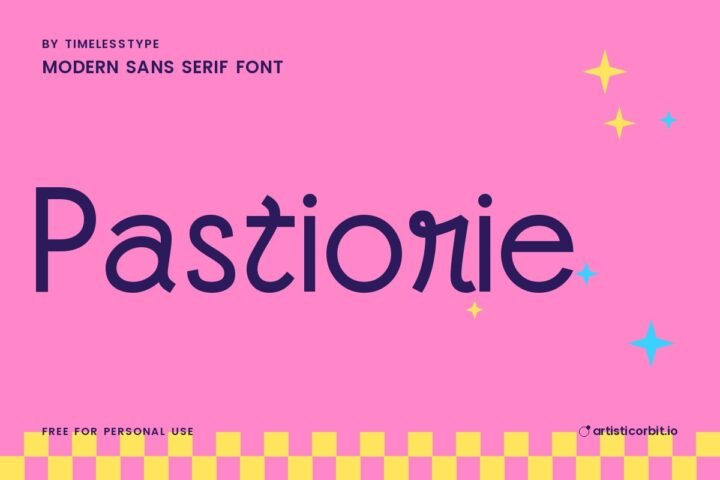 Pastiorie font preview