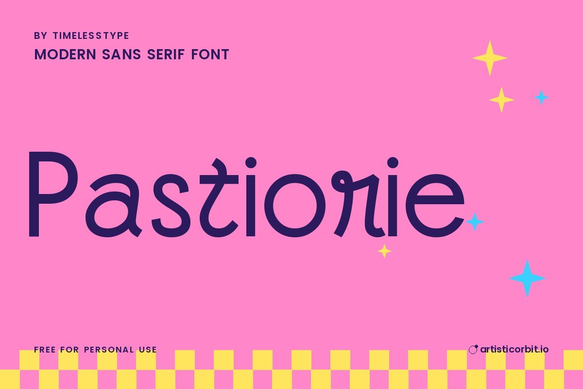 Pastiorie font preview