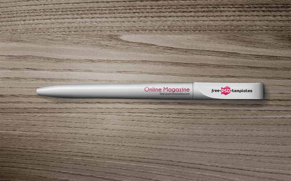 Pen Mockup in PSD