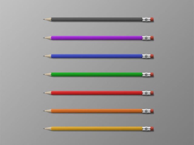Pencils Mockup