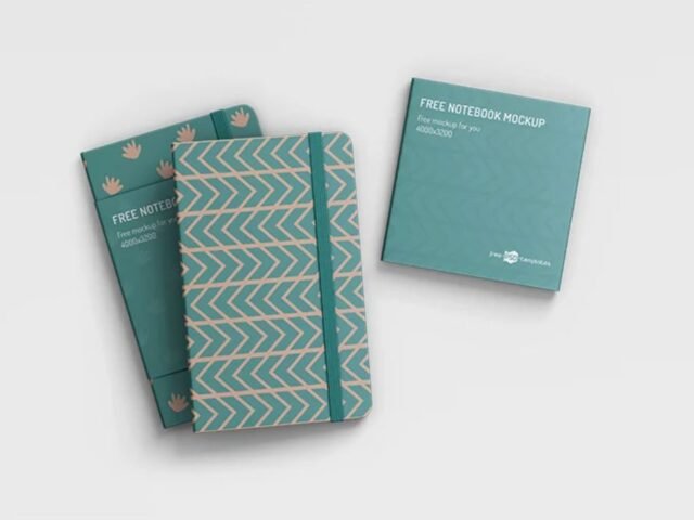 Personal Notebook Mockup