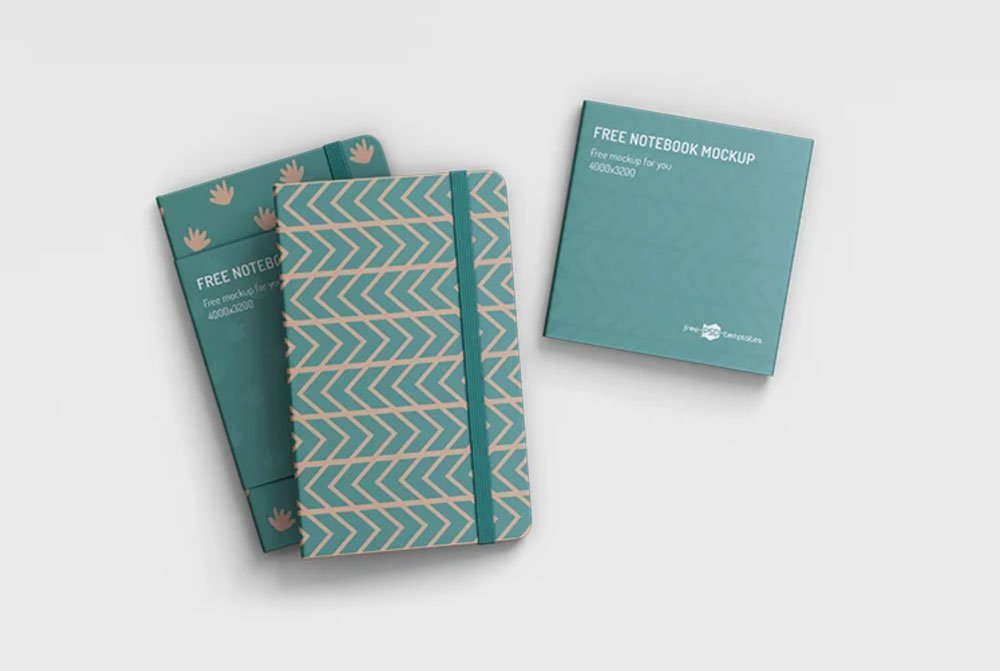 Personal Notebook Mockup